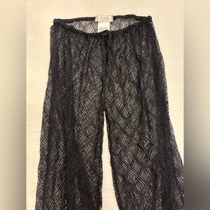 Guess Black Lace Trousers